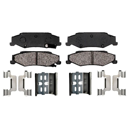 Raybestos 97-10 Cadillac/Chev-Corvette/Xlr-Rr Brake Pad Set, Pgd732Am PGD732AM